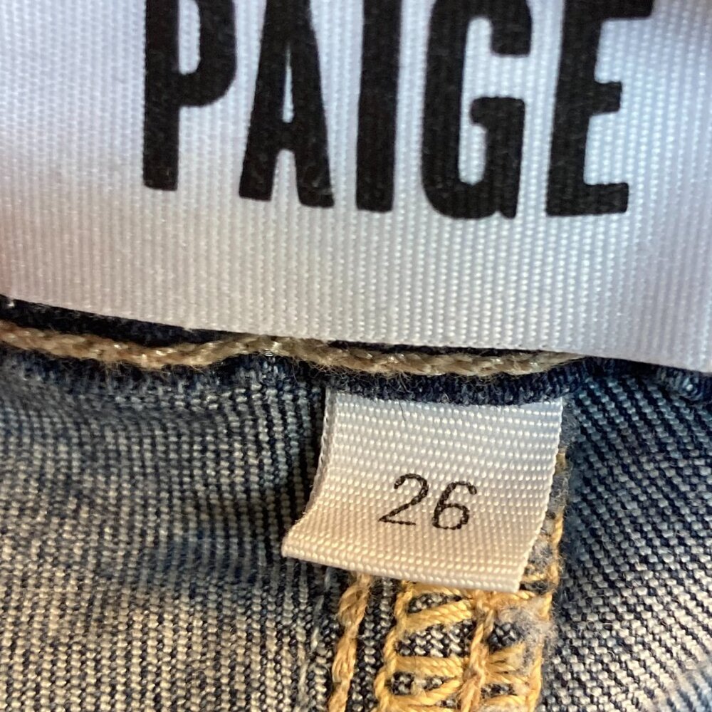 Women's jeans by Paige blue sze 26 - Picture 4 of 4